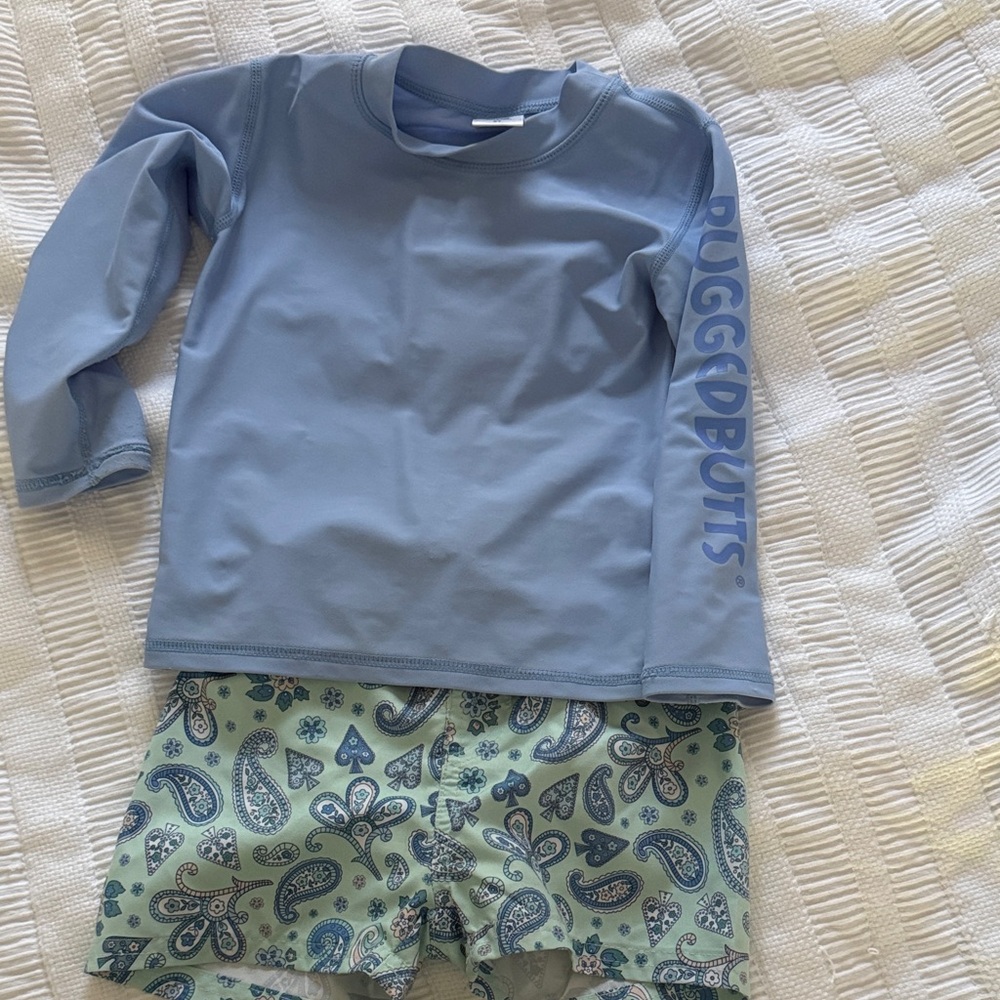 RuggedButts Kids Blue Swim Set